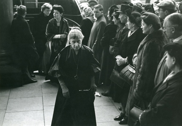 Henri Cartier-Bresson Festival Guests At The Theatre Royal Haymarket, London, 1951