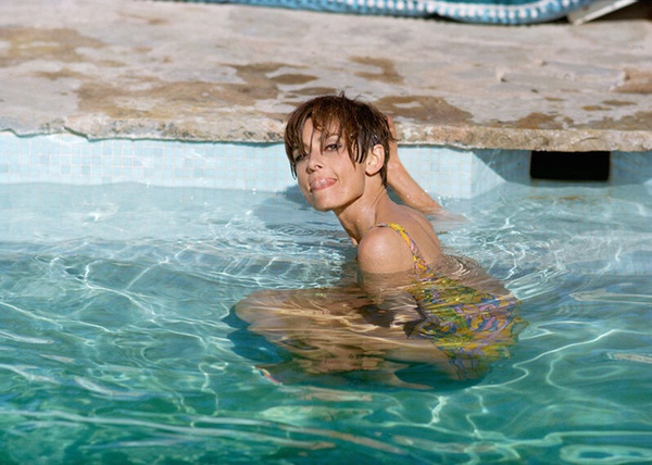 Terry O'Neill, Audrey Hepburn, St Tropez (Swims) - Colour, 1966