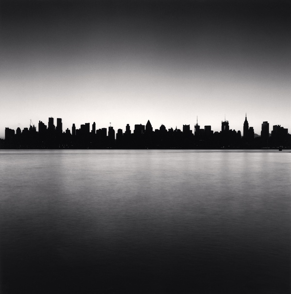 Michael Kenna, Manhattan Skyline, Study 1, New York, USA, 2006