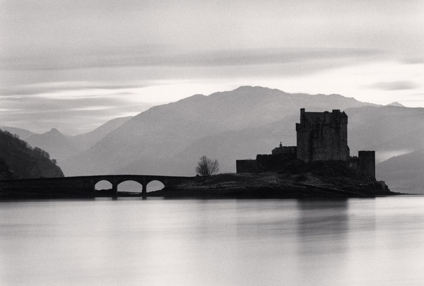 Michael Kenna, Eilean Donan Castle, Loch Duich, Scotland, 1991