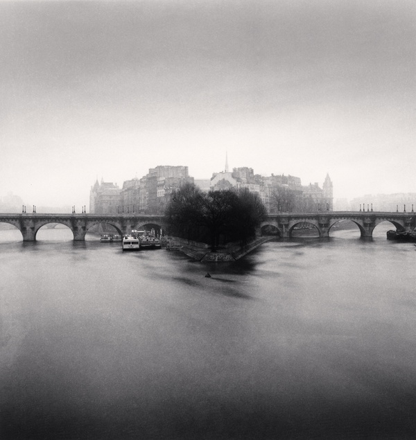 Michael Kenna, Ile De La Cite, Merci Henri Cartier-Bresson, Paris, France, 1992