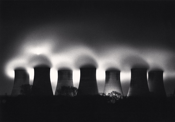 Michael Kenna, Ratcliffe Power Station, Study 31, Nottinghamshire, England, 1987