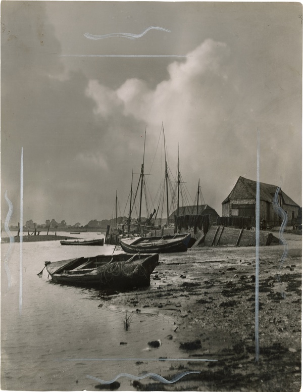 Bosham Gallery Archive, Bosham's Fishing Fleet, Bosham, Sussex, England , 1914