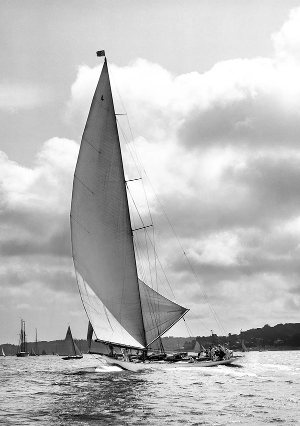 Beken Of Cowes Archive, Sailing Yacht Nyria, 1923