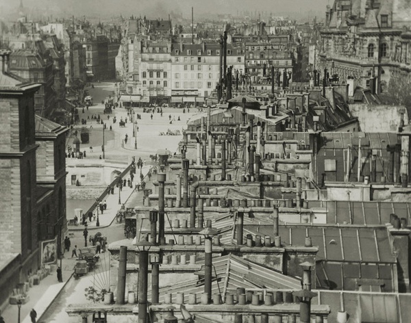Alvin Langdon Coburn, Roofs, Paris, 1913