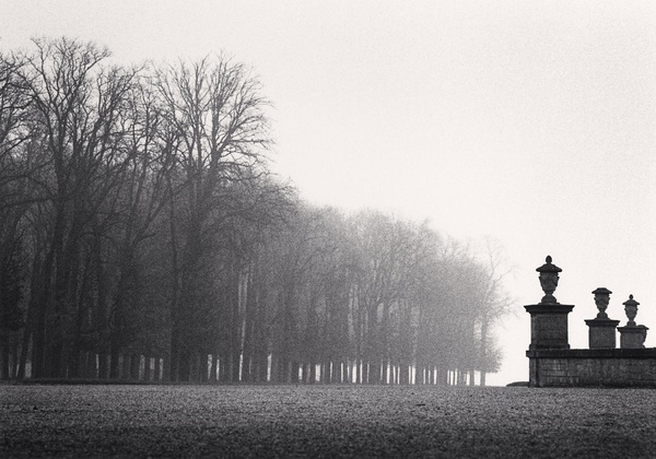 Michael Kenna, Three Urns, St Germain En Laye, France, 1988