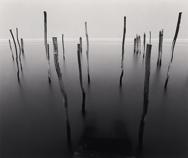 Michael Kenna, Docking Poles, Venice, Italy, 1980