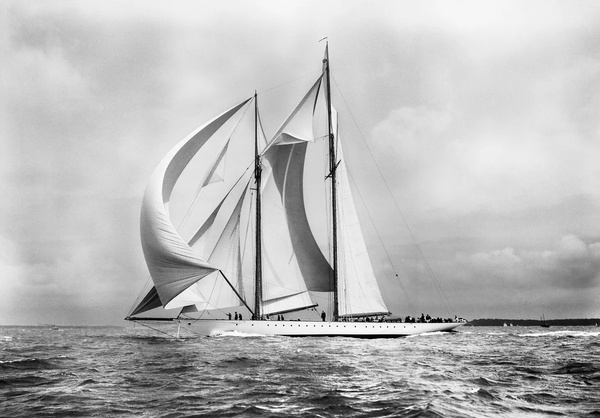 Beken Of Cowes Archive, Sailing Yacht Westward, August, 1932