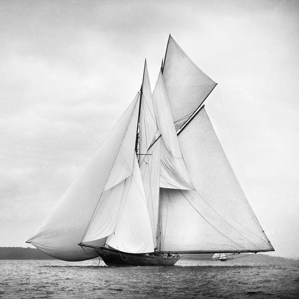 Beken Of Cowes Archive, Sailing Yacht Rainbow, 1898