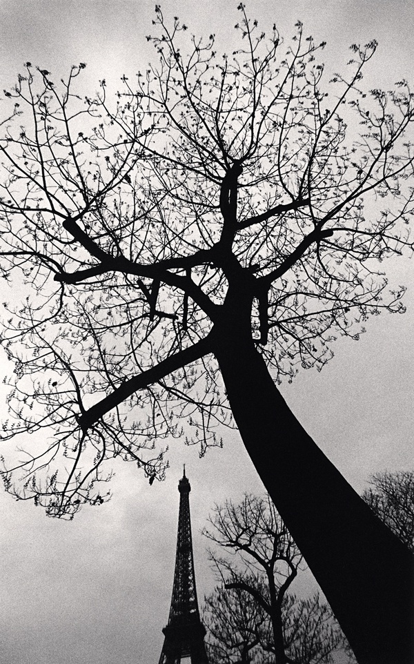 Michael Kenna, Eiffel Tower, Study 4, Paris, France, 1991
