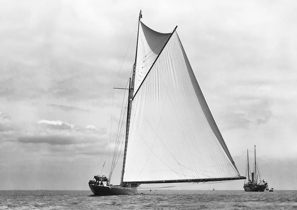 Beken Of Cowes Archive, Sailing Yacht Shamrock I, 1899