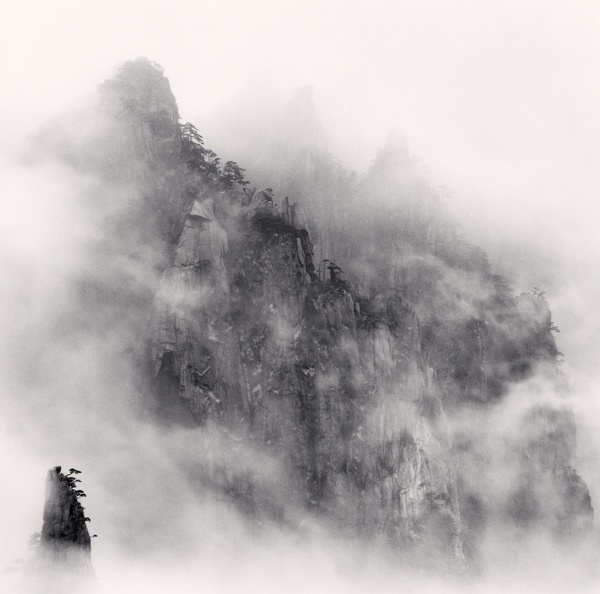 Michael Kenna, Huangshan Mountains, Study 1, Anhui, China, 2008