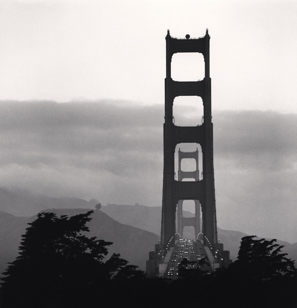 Michael Kenna, Golden Gate Bridge, Study 10, San Francisco, California, USA, 1990