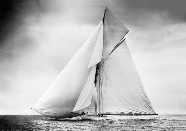 Beken Of Cowes Archive, Sailing Yacht Valkyrie III, 1895