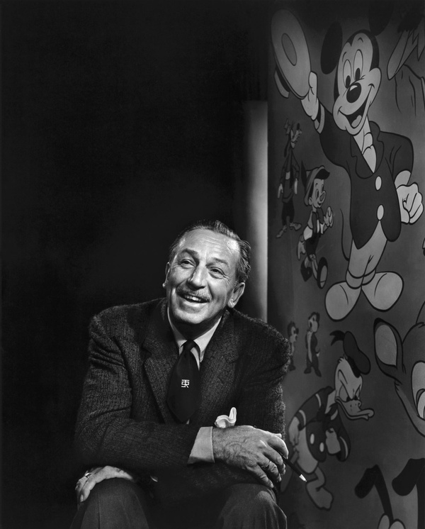 Yousuf Karsh, Walt Disney, 1954
