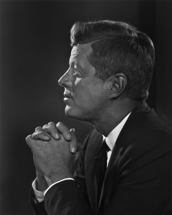 Yousuf Karsh, John F Kennedy, 1960