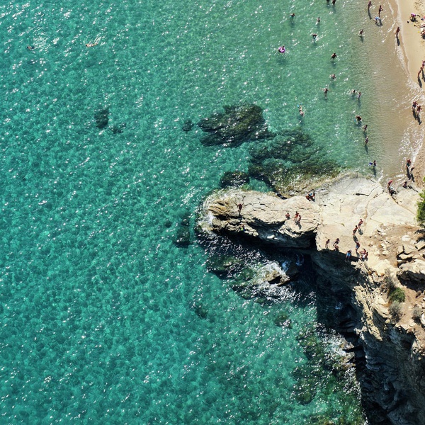 Tommy Clarke, Rock Jump, St Tropez, 2014