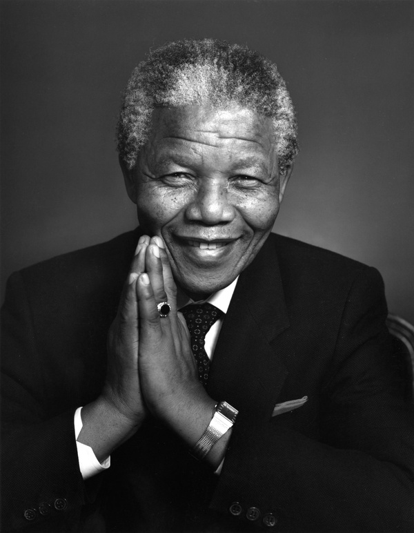 Yousuf Karsh, Nelson Mandela, Study 1, 1990