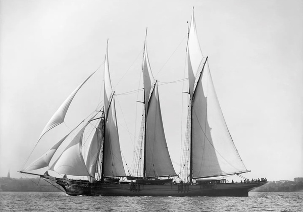 Beken Of Cowes Archive, Sailing Yacht Chazalie, 1883