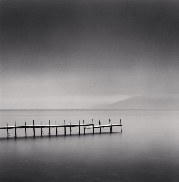 Michael Kenna, Foggy Morning, Shikotsu Lake, Hokkaido, Japan, 2004