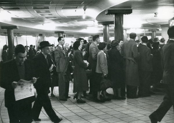 Henri Cartier-Bresson Queuing For Tickets At Piccadilly Circus, London, 1953