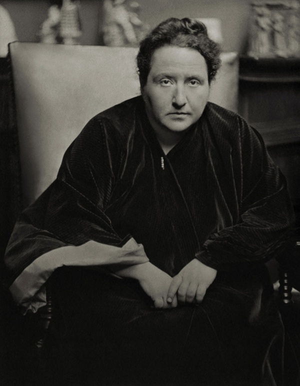 Alvin Langdon Coburn, Portrait Of Gertrude Stein, 1913
